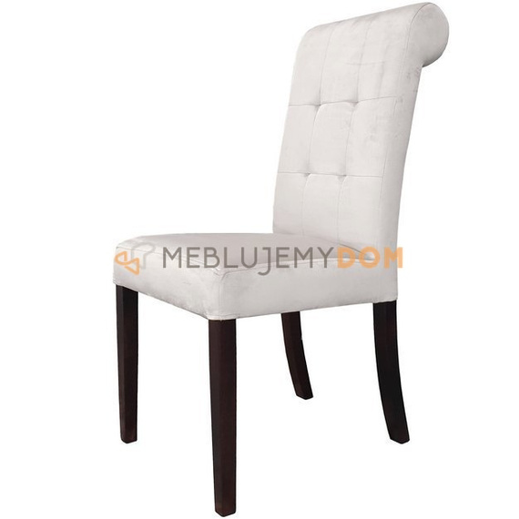 Krzesło WĄSKIE PIK Kwadrat z wałkiem i kołatką 101 cm