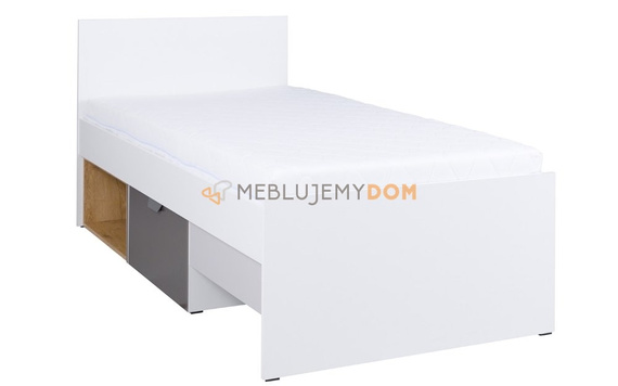 Łóżko z materacem WILLOW
