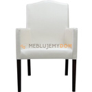 Fotel WĄSKI z zaokraglonym oparciem 101 cm