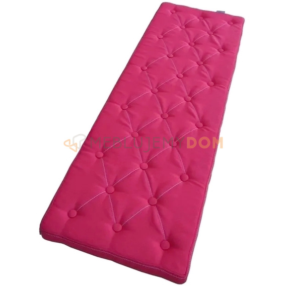 Poduszka na siedzisko SOFT PIK z kontrastową nicią 125 x 42 cm