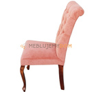 Krzesło BREE z wałkiem i giętymi nogami 100 cm