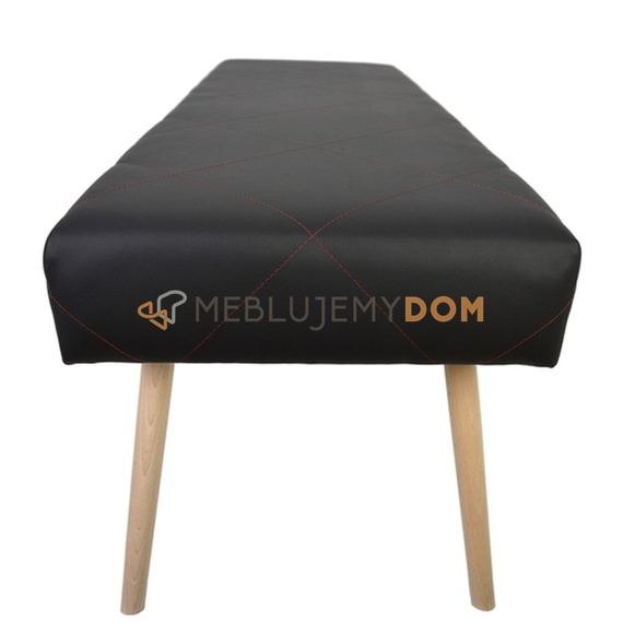 Puf JUDITH z przeszyciami 110 x 45 cm