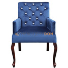 Fotel FRESCO LUX z kryształkami 94 cm