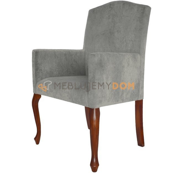 Fotel LUDWIK z pinezkami i kołatką 101 cm