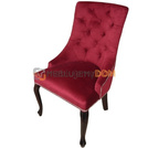 Krzesło DAFFY LUDWIK PIK z pinezkami i kołatką 98 cm