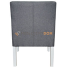 Fotel PROSTY PIK Kwadrat z lamówką 84 cm