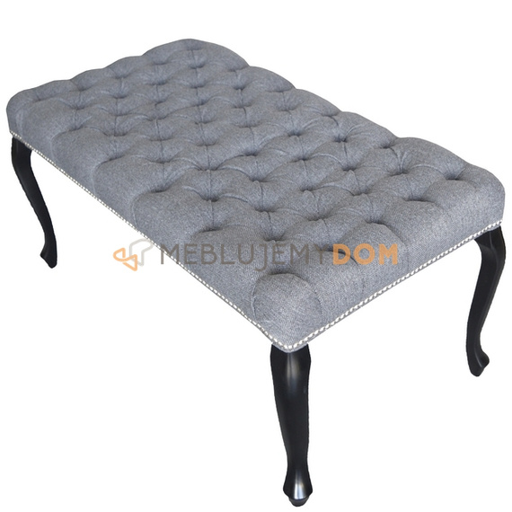 Puf CHESTERFIELD z pinezkami 97 x 50 cm