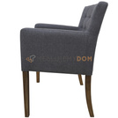 Fotel TIAGO z guzikami 85 cm