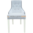 Krzesło DONALD PIK z lamówką i kryształkami 88 cm