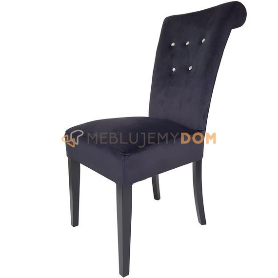 Krzesło MARCELO z kryształkami i kołatką 100 cm