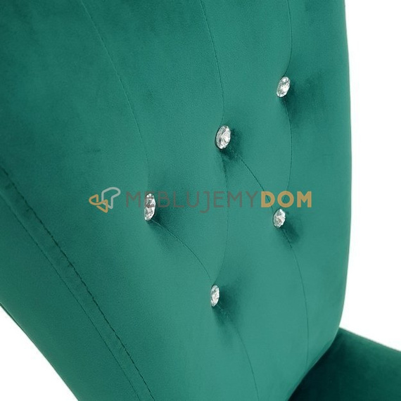 Krzesło FLAVIO z kryształkami i kołatką 100 cm