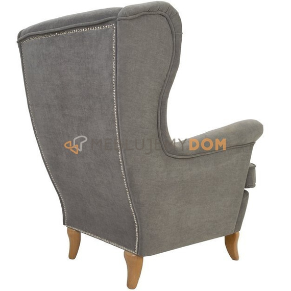 Fotel USZAK PIK Kwadrat z pinezkami