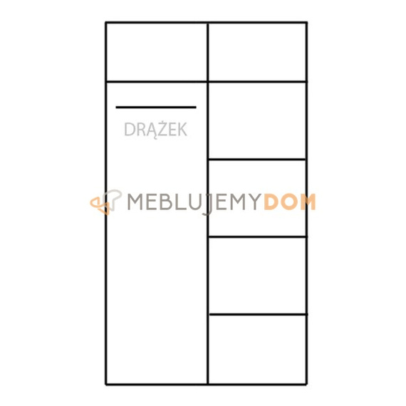 Szafa 2-drzwiowa LARGO