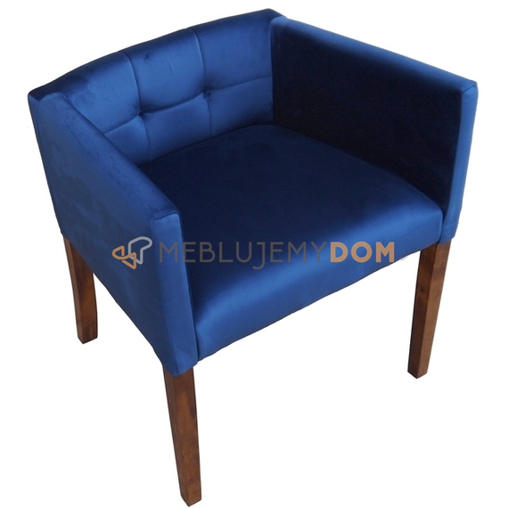 Fotel WĄSKI PIK Kwadrat 65 cm