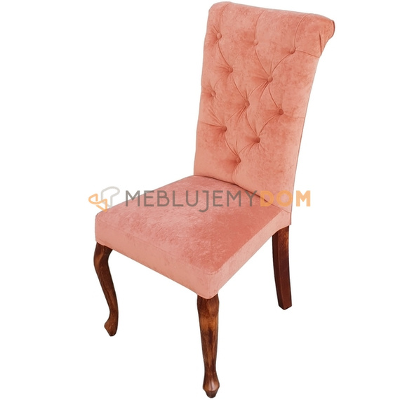 Krzesło BREE z wałkiem i giętymi nogami 100 cm