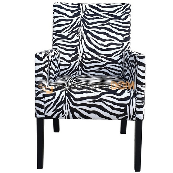 Fotel PROSTY Zebra 98 cm