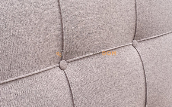 Wezgłowie tapicerowane CLASSIC PIK z guzikami i pinezkami