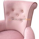 Fotel MICHELLE z pinezkami 87 cm