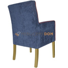 Fotel PROSTY z lamówką 98 cm