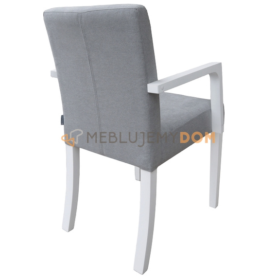 Krzesło WĄSKIE z drewnianymi podłokietnikami 84 cm