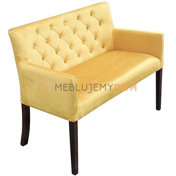 Ławka VICKY PIK z guzikami 84 cm