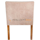 Fotel WĄSKI z lamówką 84 cm