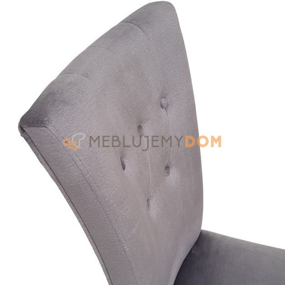 Krzesło ROBERTO z guzikami 100 cm