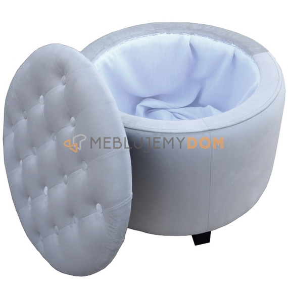 Puf FIORE z pojemnikiem