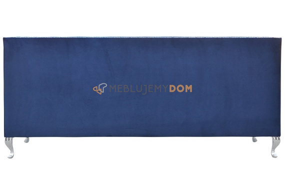 Sofa AMARO z wałkami i pinezkami 2-osobowa