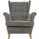 Fotel USZAK PIK Kwadrat z pinezkami