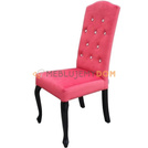 Krzesło LUDWIK PIK z kryształkami 110 cm