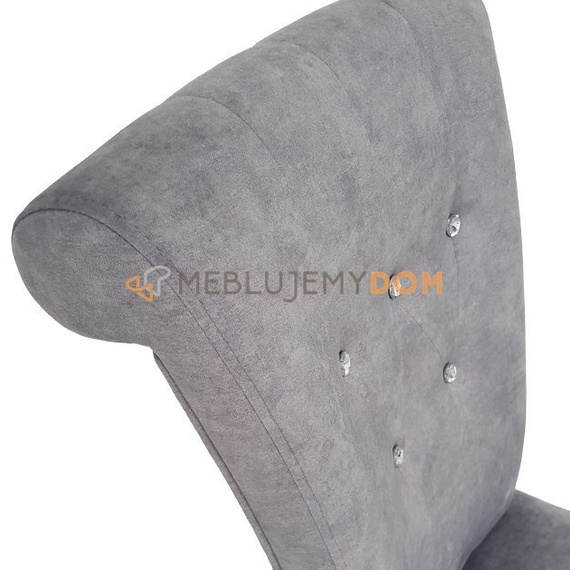 Krzesło MARCELO z kryształkami i kołatką 100 cm