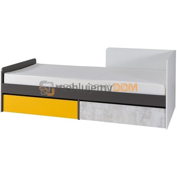 Łóżko z materacem PATRICK 200 x 90 cm