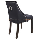 Krzesło DAISY PIK z guzikami, pinezkami i kołatką 87 cm