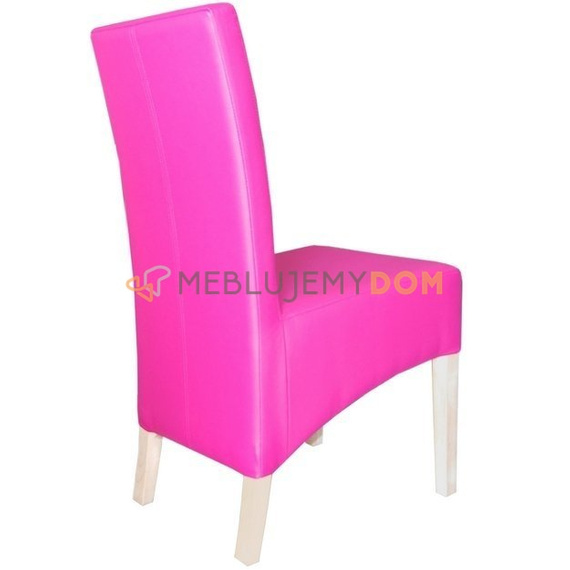 Krzesło SKOŚNE PIK z kryształkami 98 cm