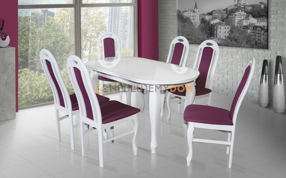 Krzesło PABLO z giętymi nogami 100 cm