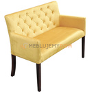 Ławka VICKY PIK z guzikami 84 cm