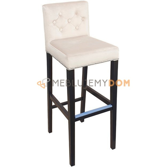 Hoker WĄSKI PIK z guzikami, pinezkami i kołatką 108 cm