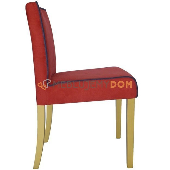 Krzesło WĄSKIE z lamówką 84 cm