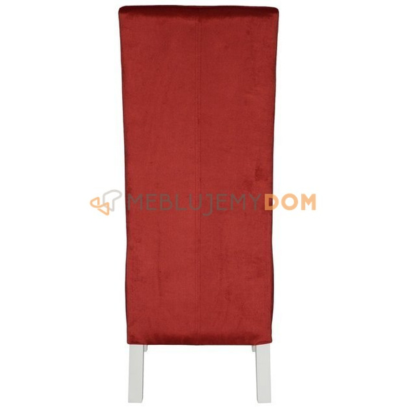 Krzesło SKOŚNE PIK z kryształkami 107 cm