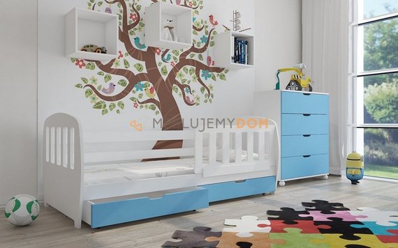 Łóżko MULAN 160 x 75 cm z materacem