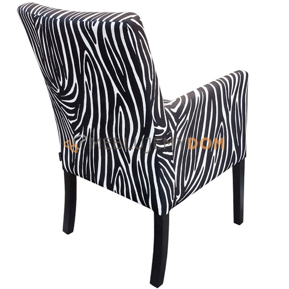 Fotel PROSTY Zeberka 98 cm