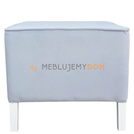 Puf PEŁNY z lamówką 50 x 50 cm