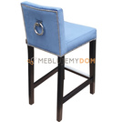 Hoker WĄSKI z pinezkami i kołatką 91 cm