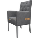 Fotel PROSTY PIK z guzikami 98 cm