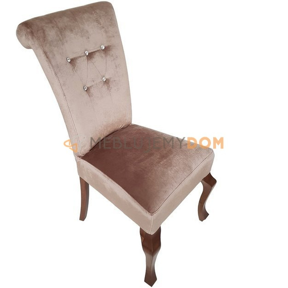 Krzesło TIZIANO z kryształkami i kołatką 100 cm