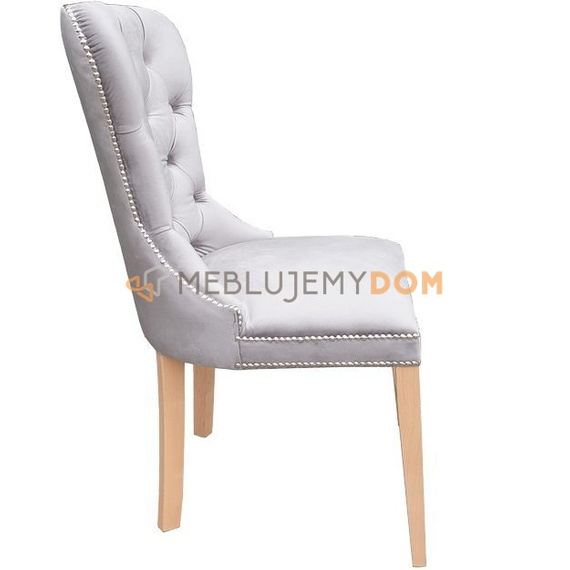 Krzesło MARGARET z pinezkami i kołatką 96 cm