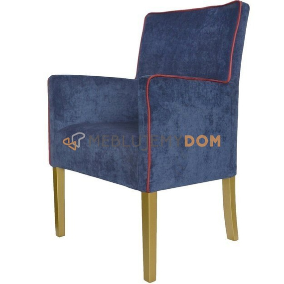 Fotel PROSTY z lamówką 98 cm