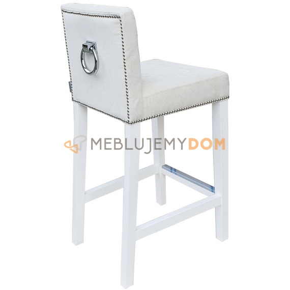 Hoker WĄSKI PIK z guzikami, pinezkami i kołatką 93 cm