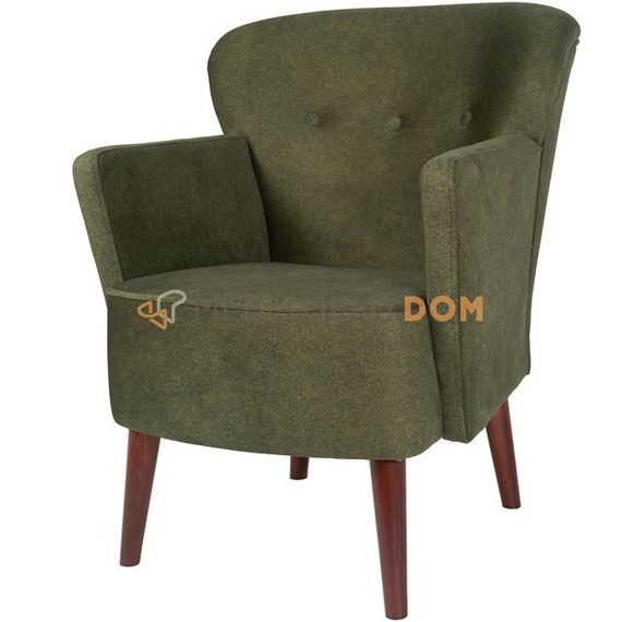 Fotel KLUBOWY z podłokietnikami 80 cm